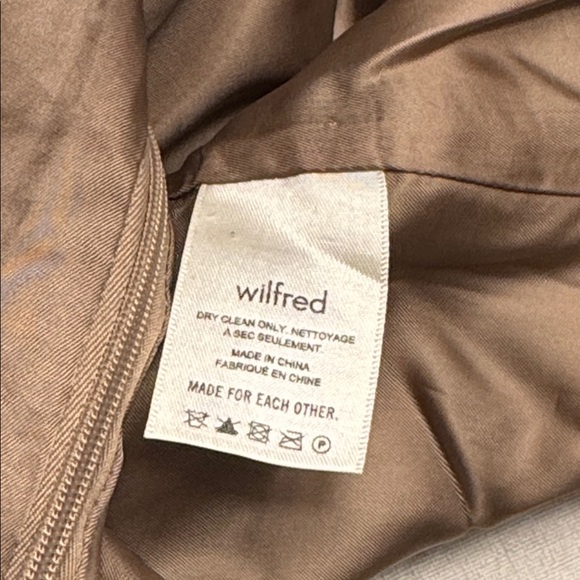 Aritzia Wilfred Plaid Wool Skirt - Picture 6 of 7